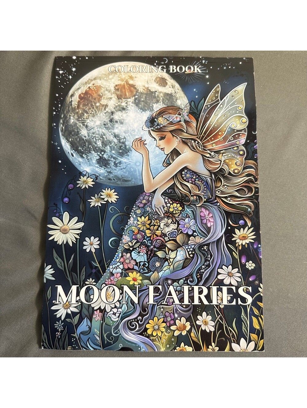 Moon Fairies Long Coloring Book